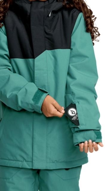 Volcom Stone.91 Ins Jacket Spruce Green - L/12år 