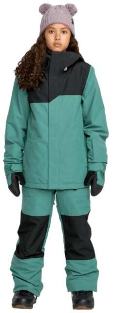 Volcom Stone.91 Ins Jacket Spruce Green - L/12år 