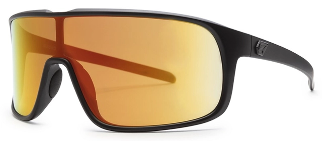 Volcom Macho Matte Black/Gray Red Chrome 