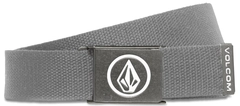 Volcom Circle Web Belt Heather Grey - One Size