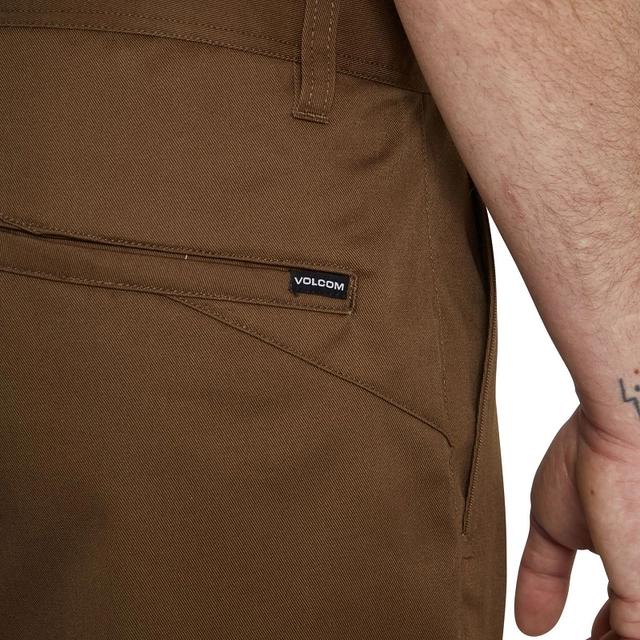Volcom Frickin Skate Chino Pant Dark Earth - 26 