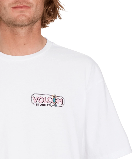 Volcom Chelada LSE SS Tee White - S 