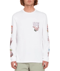 Volcom Connected Minds LS Tee White - M