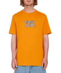 Volcom FA J Hager In Type SS Tee Saffron - M