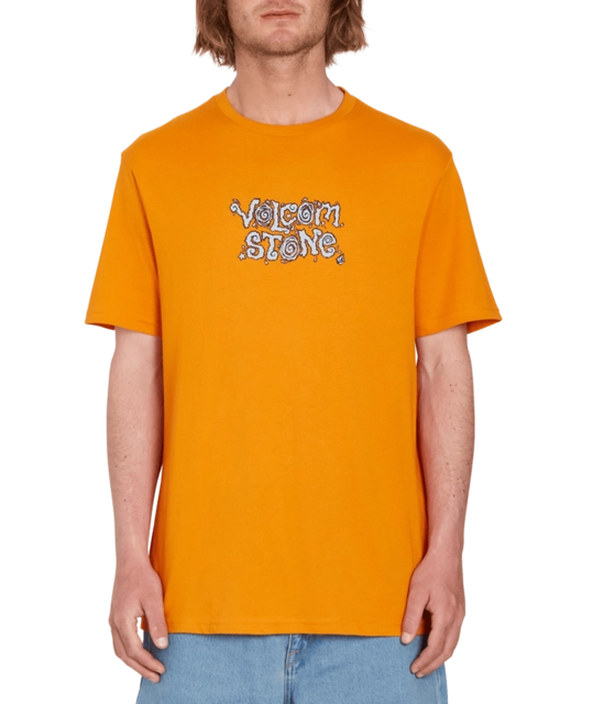 Volcom FA J Hager In Type SS Tee Saffron - M 