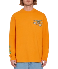 Volcom FA Todd Bratrud LS Tee Saffron - L