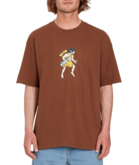 Volcom FA Todd Bratrud LSE SS Tee 2 Burro Brown - S