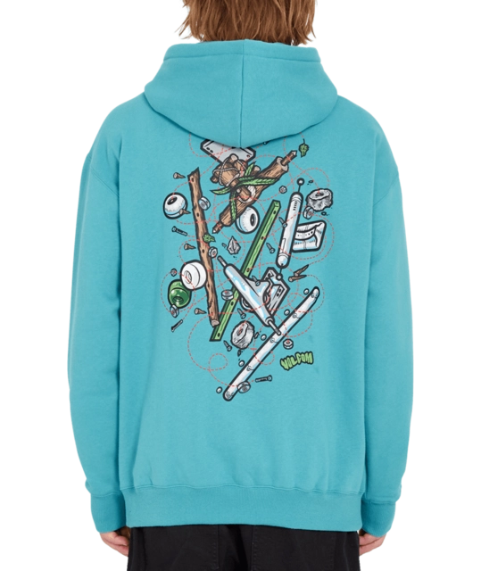 Volcom FA Todd Bratrud PO Temple Teal - M 