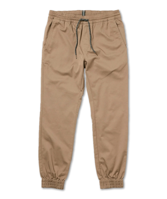 Volcom Frickin Slim Jogger Khaki - XS 