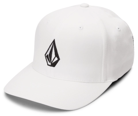 Volcom Full Stone Flexfit Hat White