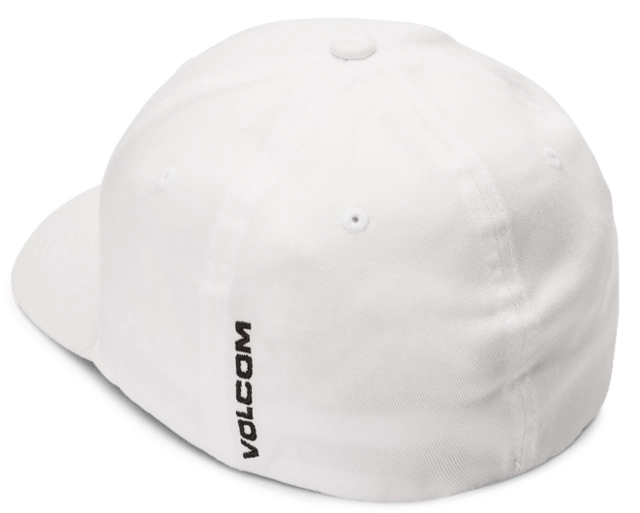 Volcom Full Stone Flexfit Hat White - S/M 