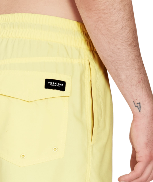 Volcom Lido Solid Trunk 16 Dawn Yellow - L 