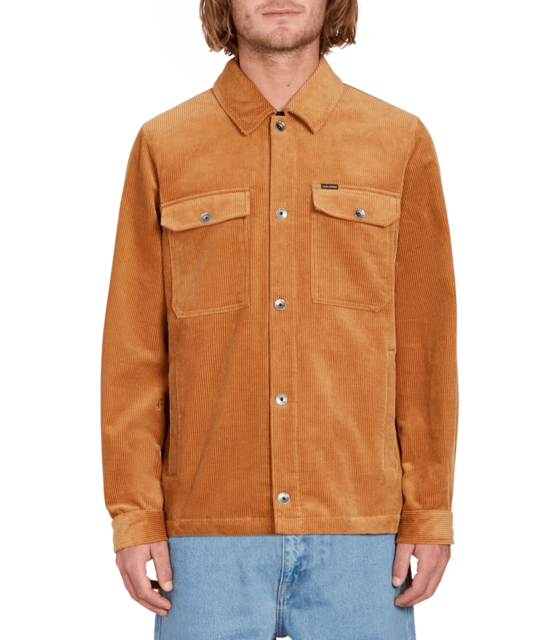 Volcom Likeaton Jacket Tobacco - M 