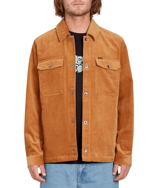 Volcom Likeaton Jacket Tobacco - M 