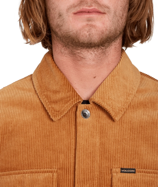 Volcom Likeaton Jacket Tobacco - M 