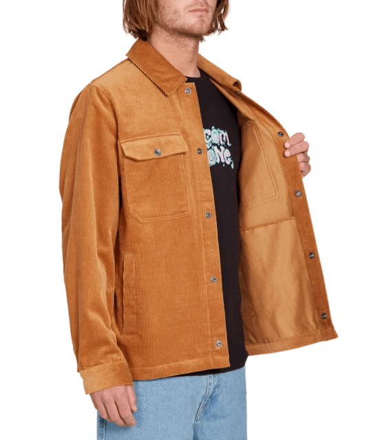 Volcom Likeaton Jacket Tobacco - M 