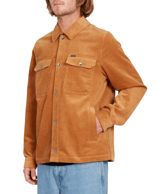 Volcom Likeaton Jacket Tobacco - M 