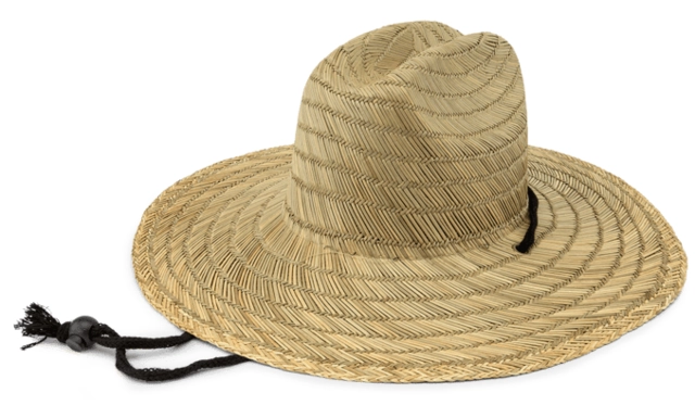 Volcom Quarter Straw Hat Natural - S/M 