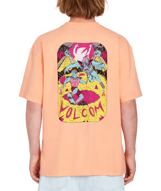 Volcom Sanair LSE SS Tee Peach Bud - M 