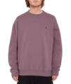 Volcom Single Stone Crew Bordeaux Brown - S