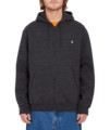 Volcom Sngl Stn Zip Fleece Heather Black - M