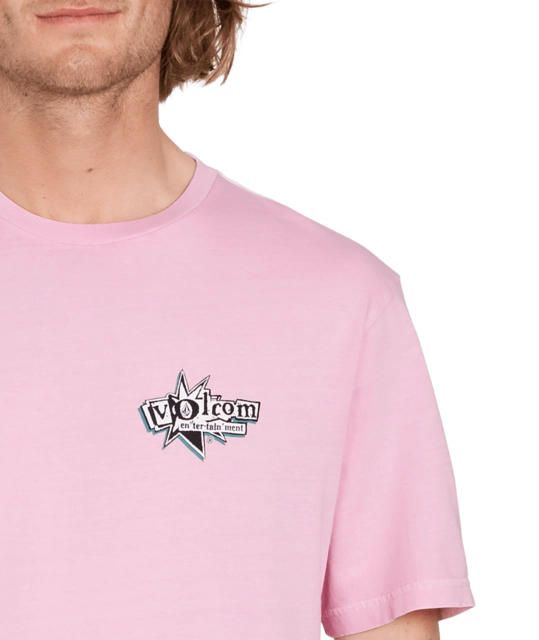 Volcom V Ent LP SS Tee Reef Pink - M 