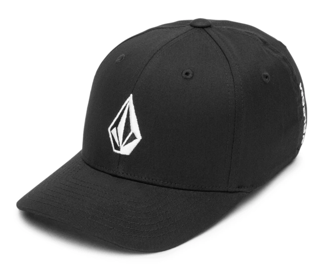 Volcom Full Stone Flexfit Hat Black - One Size 