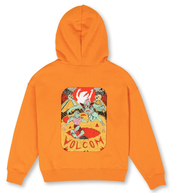 Volcom Sanair Zip Fleece Saffron - XL/14år 