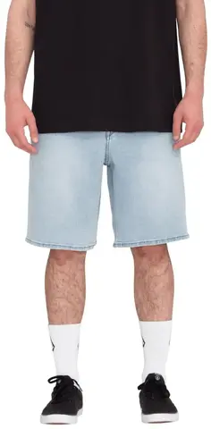 Volcom Billow Denim Short Desert Dirt Indigo