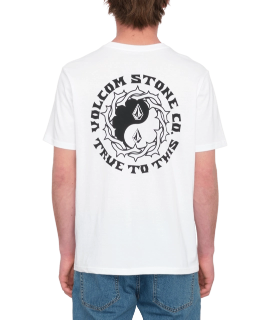 Volcom Counterbalance BSC SS Tee White - L 