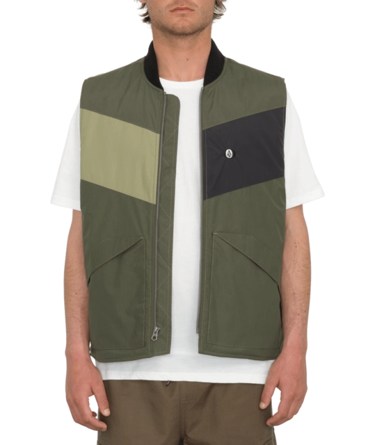 Volcom Prysmer Vest Squadron Green - L 