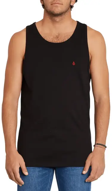 Volcom Stone Blanks BSC Tanktop Black - M 
