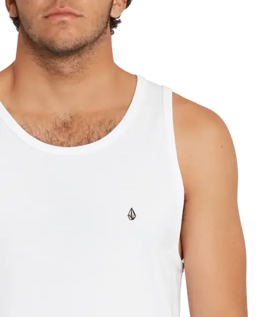 Volcom Stone Blanks BSC Tanktop White - M 