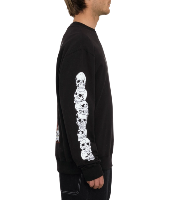 Volcom Stone Lord Crew Black - L 