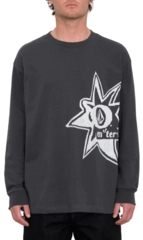 Volcom V Ent Stone Burst LS Tee Stealth - M
