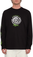 Volcom V Ent The Garden BSC LS Tee Black - M