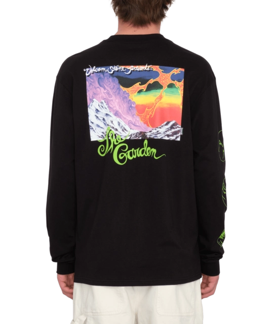 Volcom V Ent The Garden BSC LS Tee Black - M 