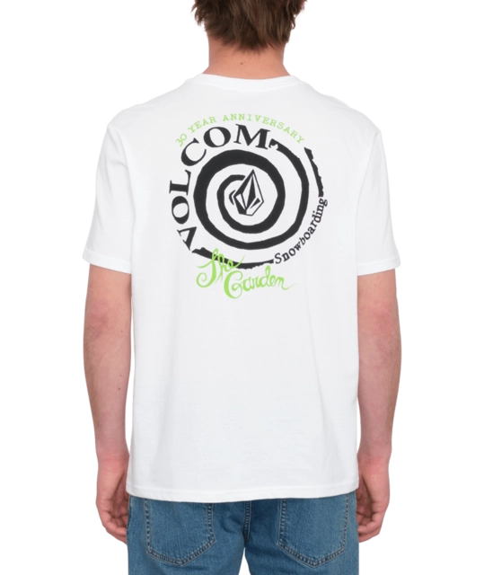 Volcom V Ent The Garden BSC SS Tee White - M 