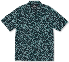 Volcom Asphalt Beach SS Black - L/12&#229;r