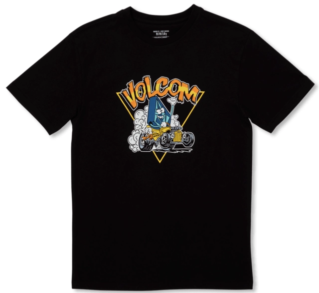 Volcom Hot Rodder Black - XL/14år 
