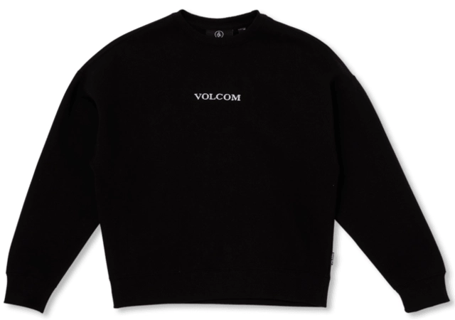 Volcom Stone Crew Black - L/12år 