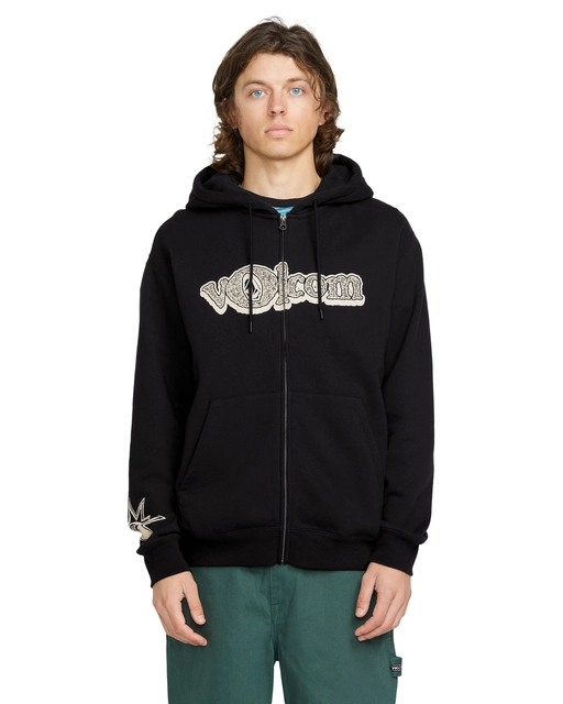 Volcom Ent Zip Black - L 