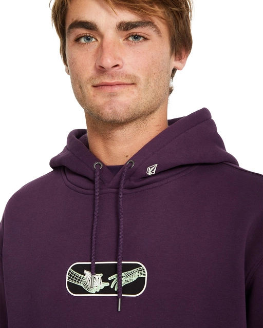 Volcom Noder Pullover Grape Royale - L 