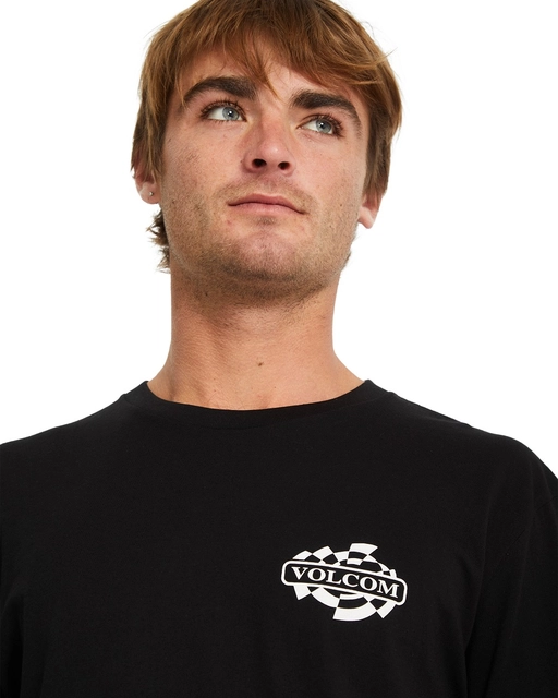 Volcom Startlog BSC SS Tee Black - L 