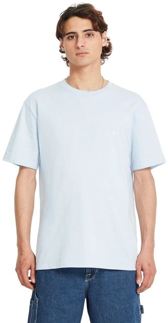 Volcom Stone Blanks BSC SS Tee Carolina Blue - M 