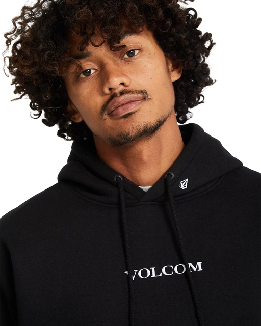 Volcom Stone Pullover Fleece Black - L 