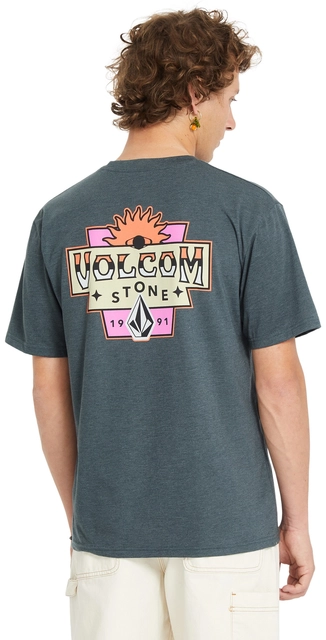 Volcom Sure Thing HTH SS Tee Dark Slate - L 