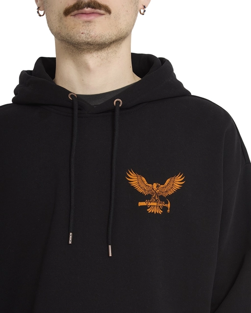 Volcom Hammered Pullover Black - L 