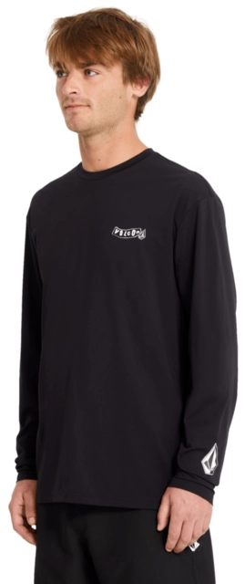 Volcom Pistol Surf LS Tee Black - L 