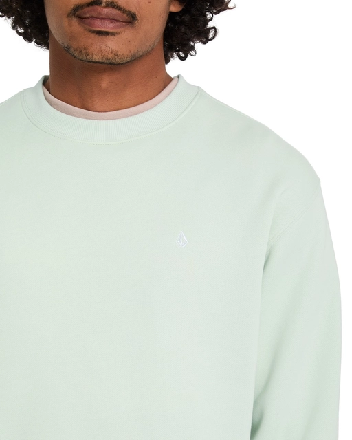 Volcom Single Stone Crew Pale Aqua - L 